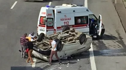 TEM Otoyolu Sapanca Geçişinde Meydana Gelen Kazada İrfan Mahçup Yaralandı