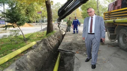 Yanık'ta Doğalgaz Çalışmaları Başladı