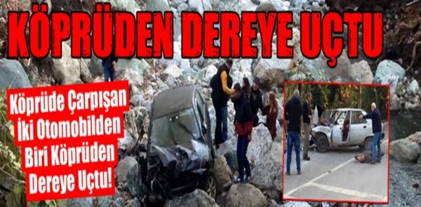Sapanca'da Feci Kaza! Köprüden Dereye Uçtu