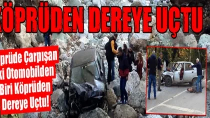 Sapanca'da Feci Kaza! Köprüden Dereye Uçtu