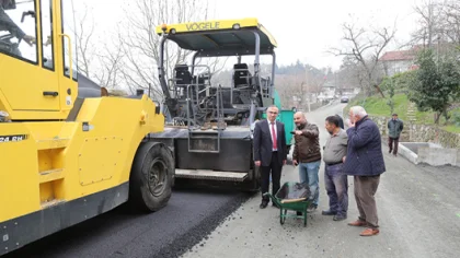 Kurtuluş ve Nailiye Caddeleri Asfaltlanıyor