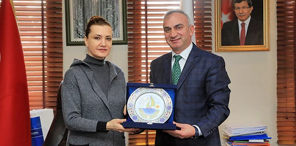 Hotar'dan Yılmazer'e Ziyaret