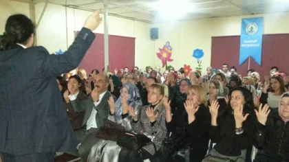 Alaçam Ortaokulu Özkan Şenol'u Ağırladı