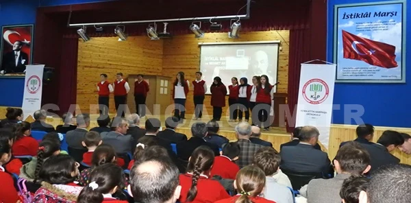 Sapanca'da Mehmet Akif Ersoy'u Anma Programı Düzenlendi