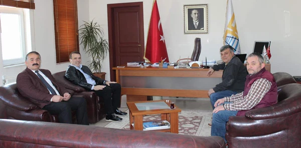 İbrahim Uslu, İsmail Karakullukçu'yu Ziyaret Etti