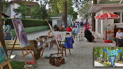 Sapanca Sanat Sokağı Açılıyor