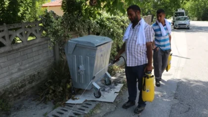 İlaçlama Çalışmaları Devam Ediyor