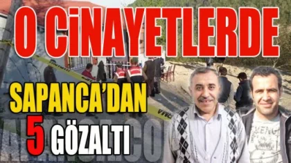 O Cinayetlerde Jandarma Düğmeye Bastı, İlk Gözaltılar Geldi