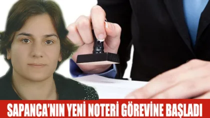 Yeni Noter Selma Reis Erol Oldu