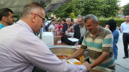 Yılmazer Belediye İftar Çadırında