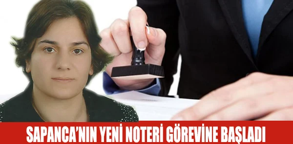 Yeni Noter Selma Reis Erol Oldu