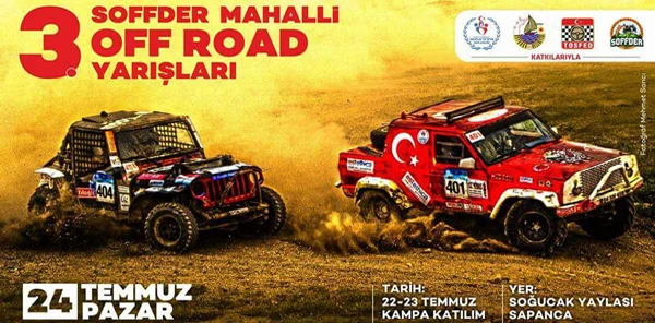 3. Sapanca Mahalli Off Road Yarışları