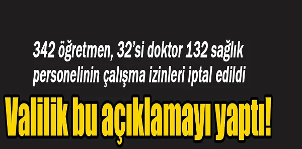 Sakarya Valiliği Kapatılan Kuruluşları Açıkladı