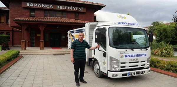 Sapanca Belediyesi Araç Parkı'na Yeni Kamyon