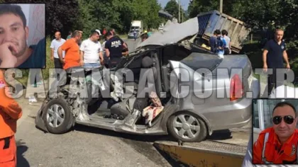 AFAD Personelleri Sapanca'da Kaza Yaptı: 2 Ölü, 1 Yaralı