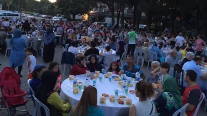 Kırkpınar Halkı İftarda Bir Araya Geldi