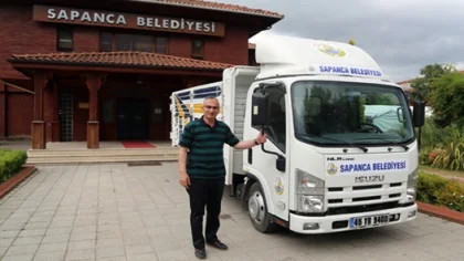 Sapanca Belediyesi Araç Parkı'na Yeni Kamyon