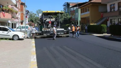 Sapanca'da Asfalt Atağı
