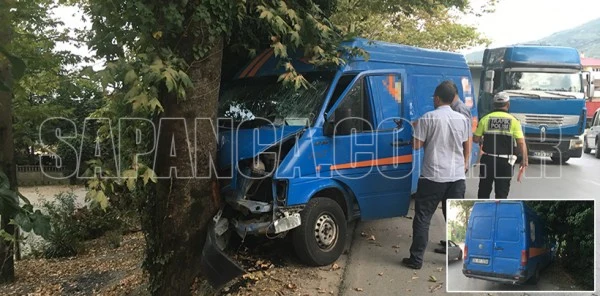 Sürücüsü Araçtan Düştü: 1 Yaralı