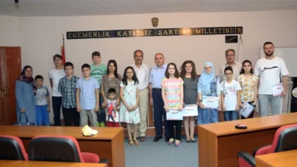 İngilizce Kursu Tamamlandı