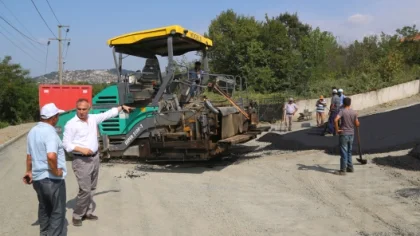 Sapanca Belediyesi'nden Asfalt Atağı
