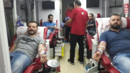 Vatandaşlar Kan Bağışında Bulundu