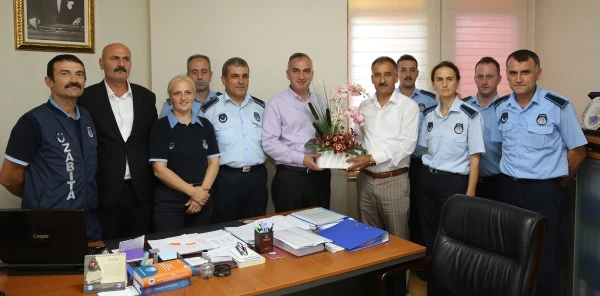 Yılmazer'den Zabıtalara Kuruluş Yıldönümü Ziyareti