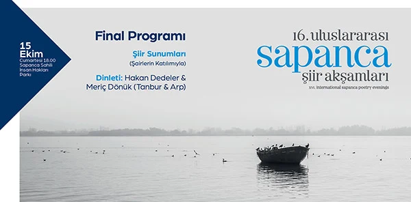 16. Sapanca Şiir Akşamları Başlıyor