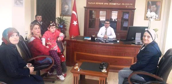Ertuğ ve Ekibi Kaymakam Daştan'ı Ziyaret Etti