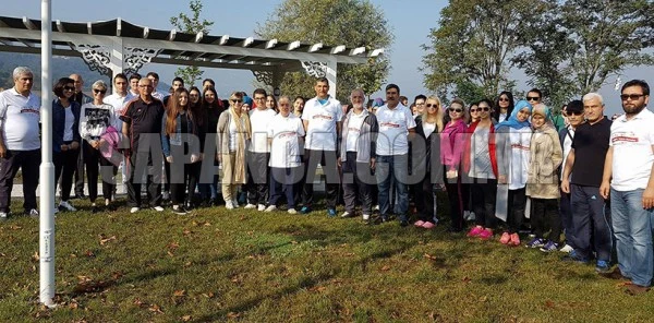 Sapanca'da 'Sağlıklı Yaşam' Yürüyüşü
