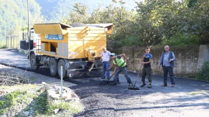 Fevziye Mahallesi Anayolu Asfaltlandı