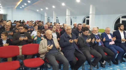 Sapanca İmam Hatip Ortaokulu'ndan Dua Gecesi