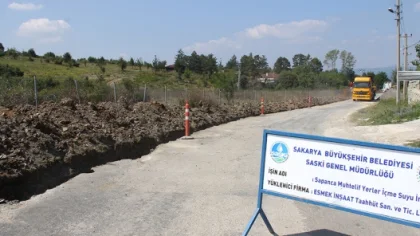 Sapanca Üst Mahallelere 8 Milyonluk Yatırım