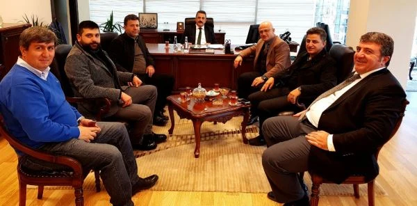 Taner'den Tebrik Ziyareti