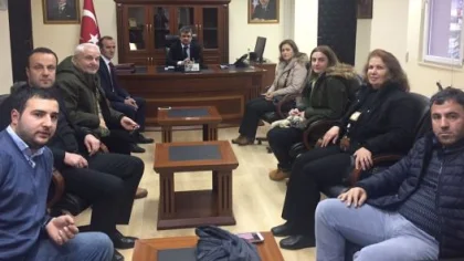 CHP Sapanca'dan Kaymakam Ada'ya Ziyaret