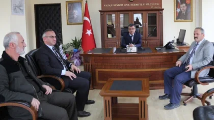 Kaymakam Ada'ya Hayırlı Olsun Ziyareti