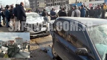 Sapanca'da Meydana Gelen Trafik Kazasında 1 Kişi Yaralandı