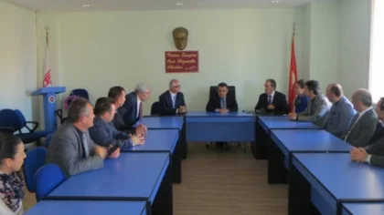 Kaymakam Ada, Müdürlerle Eğitimi Konuştu