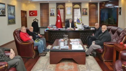 Muhtardan Teşekkür Ziyareti