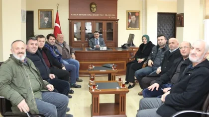 Sapanca Belediyesi Meclis Üyelerinden Kaymakam Ada'ya Ziyaret