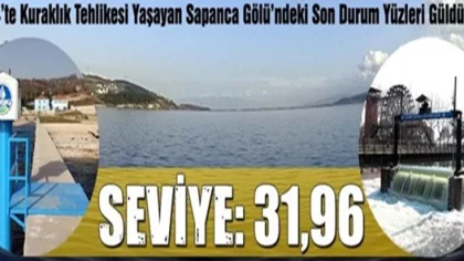 Sapanca Gölü Yükselmeye Devam Ediyor