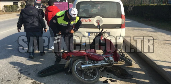Motosiklet Kazası: 1 Yaralı