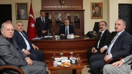 Bakan Ağbal Sapanca Kaymakamlığını Ziyaret Etti