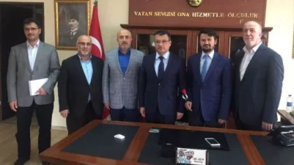 Din Görevlilerinden Kaymakam Ada'ya Ziyaret