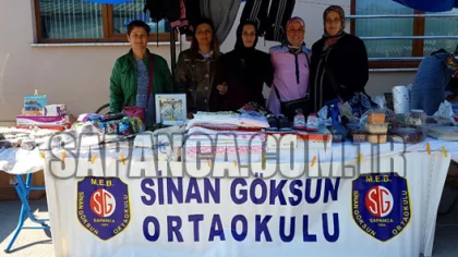 Sinan Göksun Ortaokulu Kermes Düzenledi