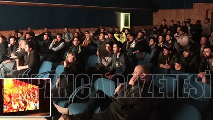 Dev Maçı Dev Ekranda İzlediler