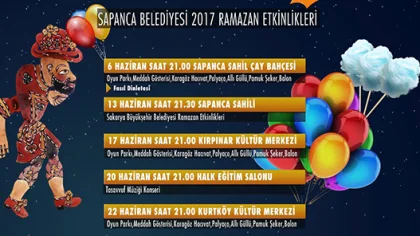 Sapanca Belediyesi Ramazan Etkinlikleri