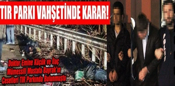 Doktoru ve Yakınını Öldüren 2 Kişiye Müebbet Hapis Cezası
