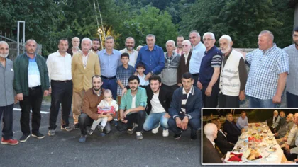Başkanlar, Muhtar Tıknas'ın Misafiri Oldu