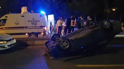 Sapanca'da Trafik Kazası: 1 Yaralı